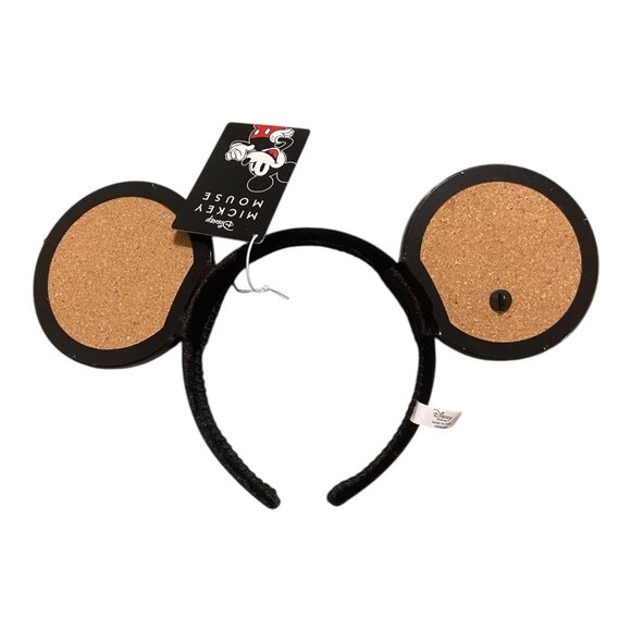 BoxLunch Disney Park ears corckboard handband w/ 1 Mickey pin - Picture 4 of 4
